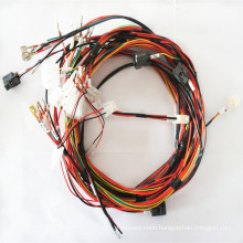 Automobile and automotive engine wiring harness